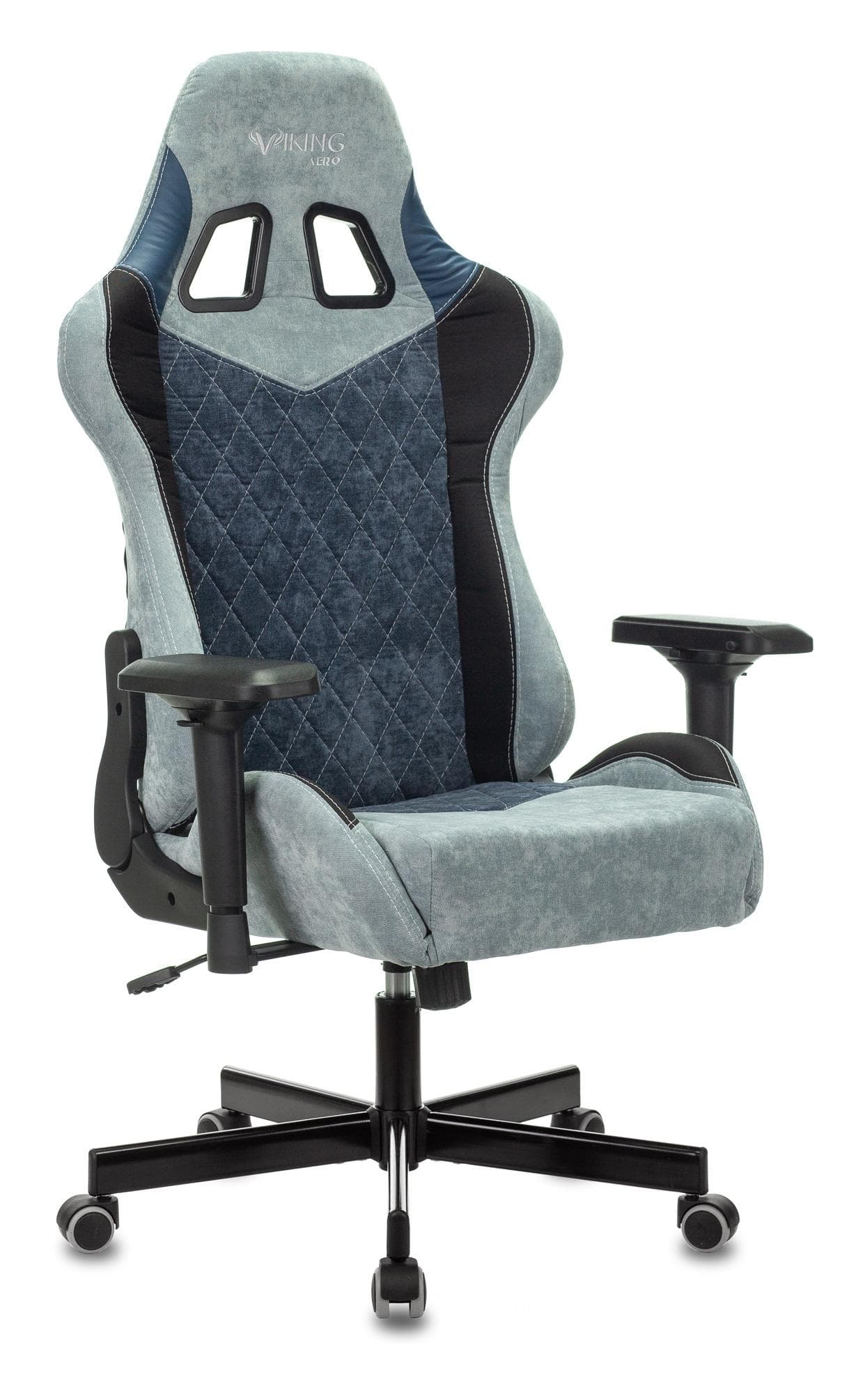 Геймерское кресло Бюрократ Viking 7 Knight BL Fabric