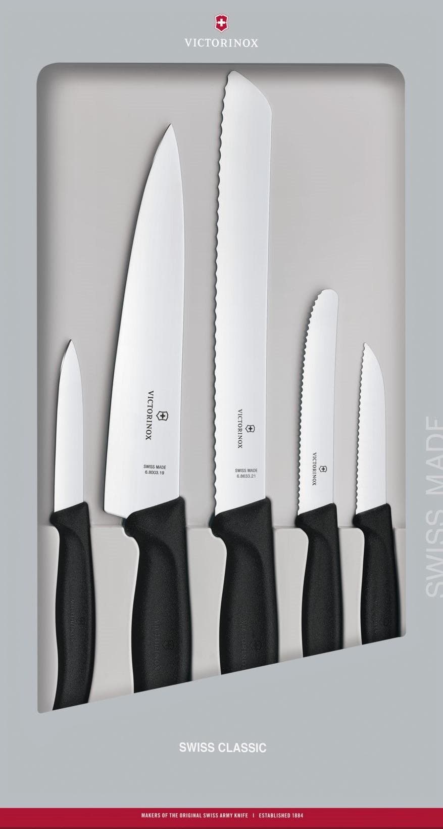 Набор кухонных ножей Victorinox Kitchen Set (6.7133.5G)