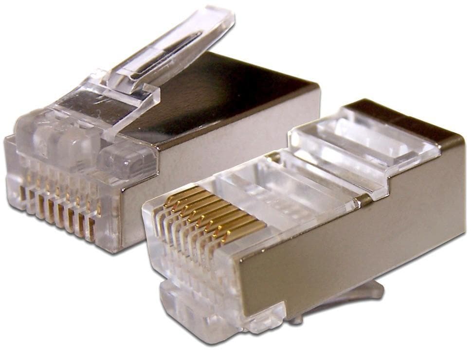 Коннектор TWT TWT-PL45/S-8P8C-6 STP кат.6 100шт