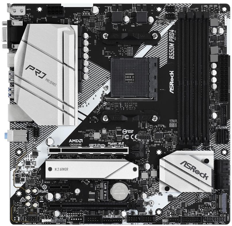 Материнская плата ASRock B550M Pro4 DDR4