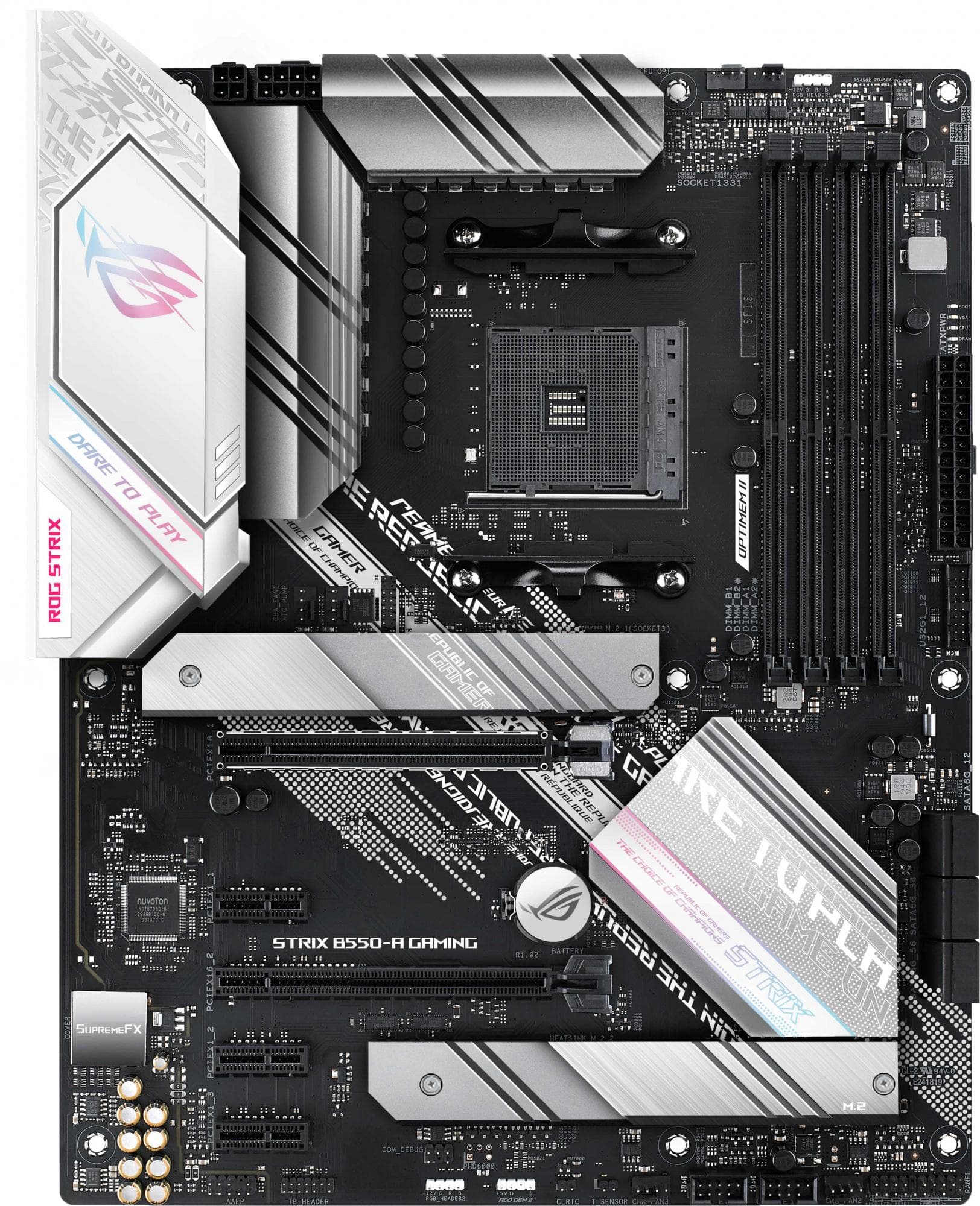 Материнская плата ASUS Rog Strix B550-A Gaming (90MB15J0-M0EAY0)