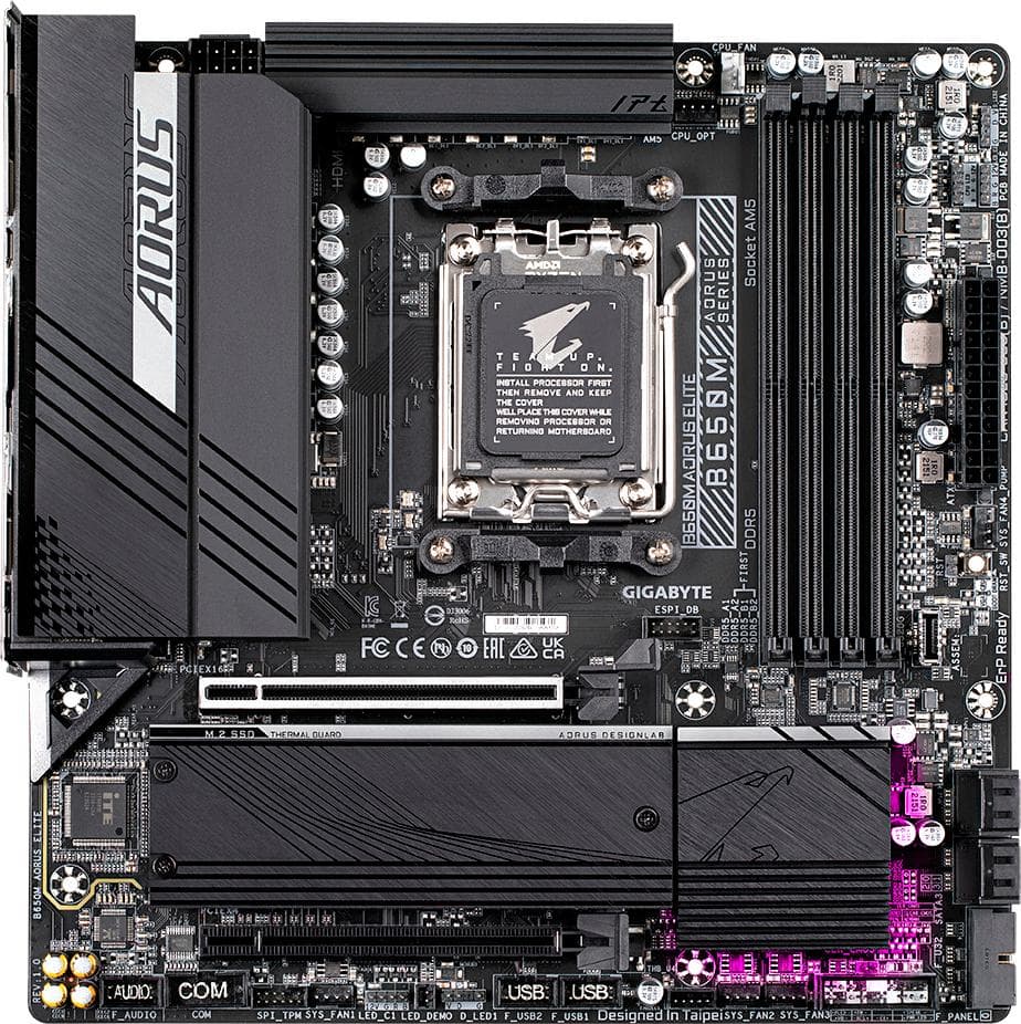 Материнская плата GigaByte B650M Aorus Elite rev. 1.0