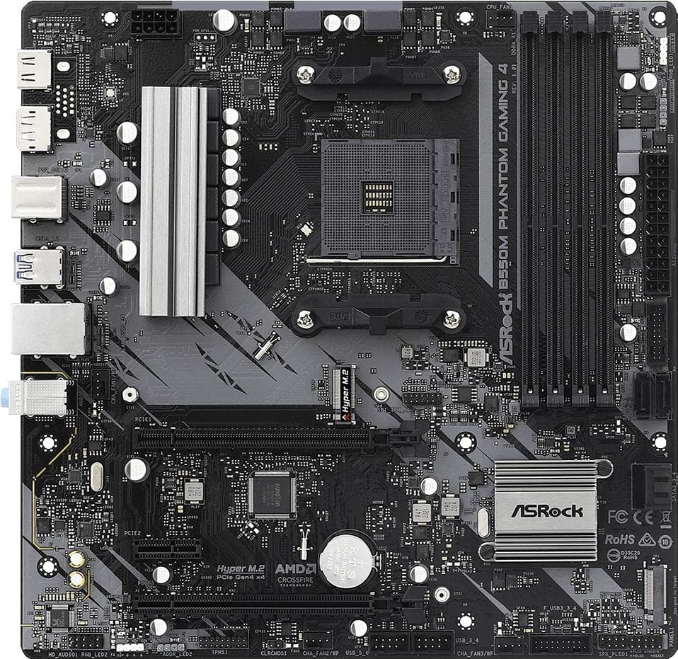 Материнская плата ASRock B550M Phantom Gaming 4 DDR4