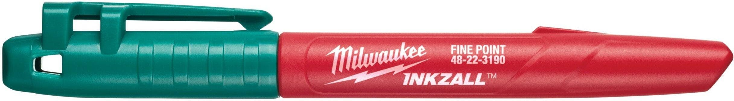 Маркер строительный Milwaukee Inkzall цена за 1шт зеленый (4932492127)