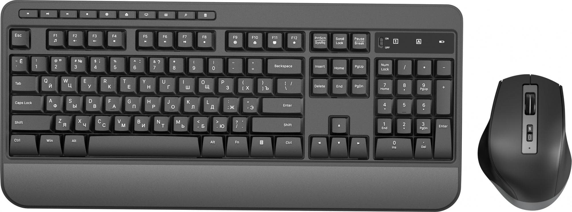 Набор периферии Oklick S290W черный (351701)