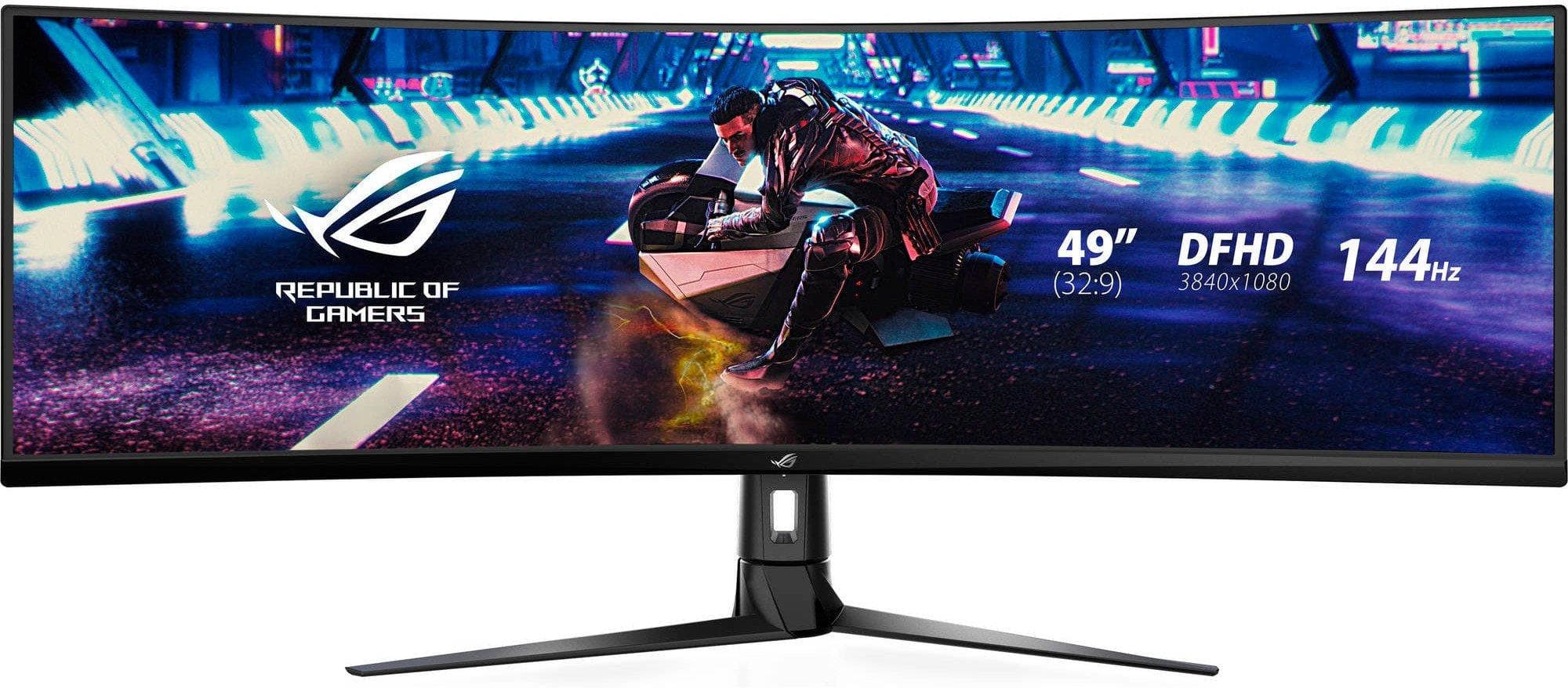 Монитор Asus ROG Strix XG49VQ черный (90LM04H0-B01170)