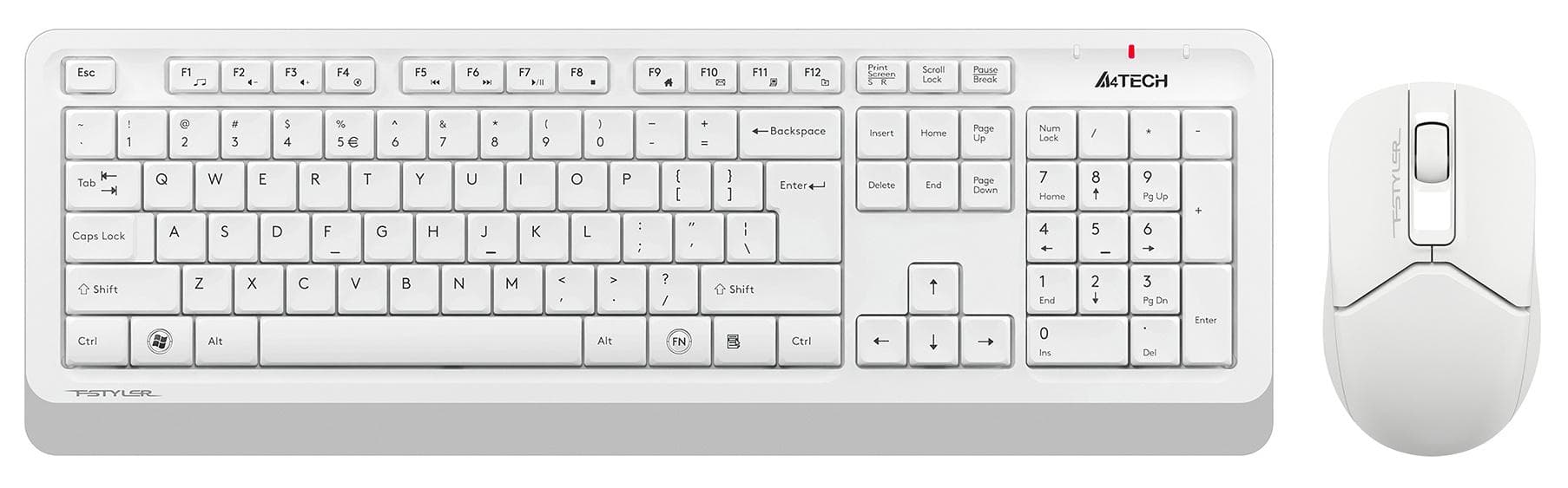 Набор периферии A4Tech Fstyler FG1012 белый