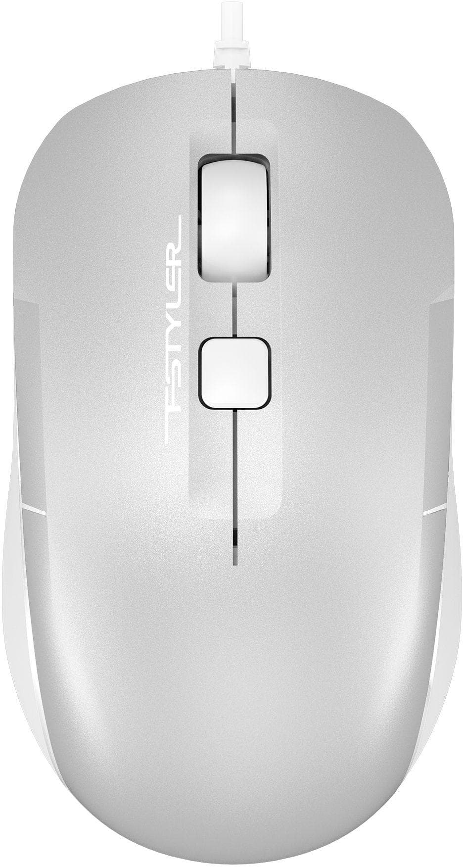 Мышь A4Tech Fstyler FM26 Icy White
