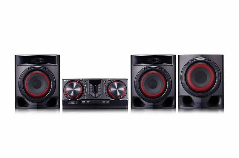 Музыкальный центр LG CJ45 Black/Red
