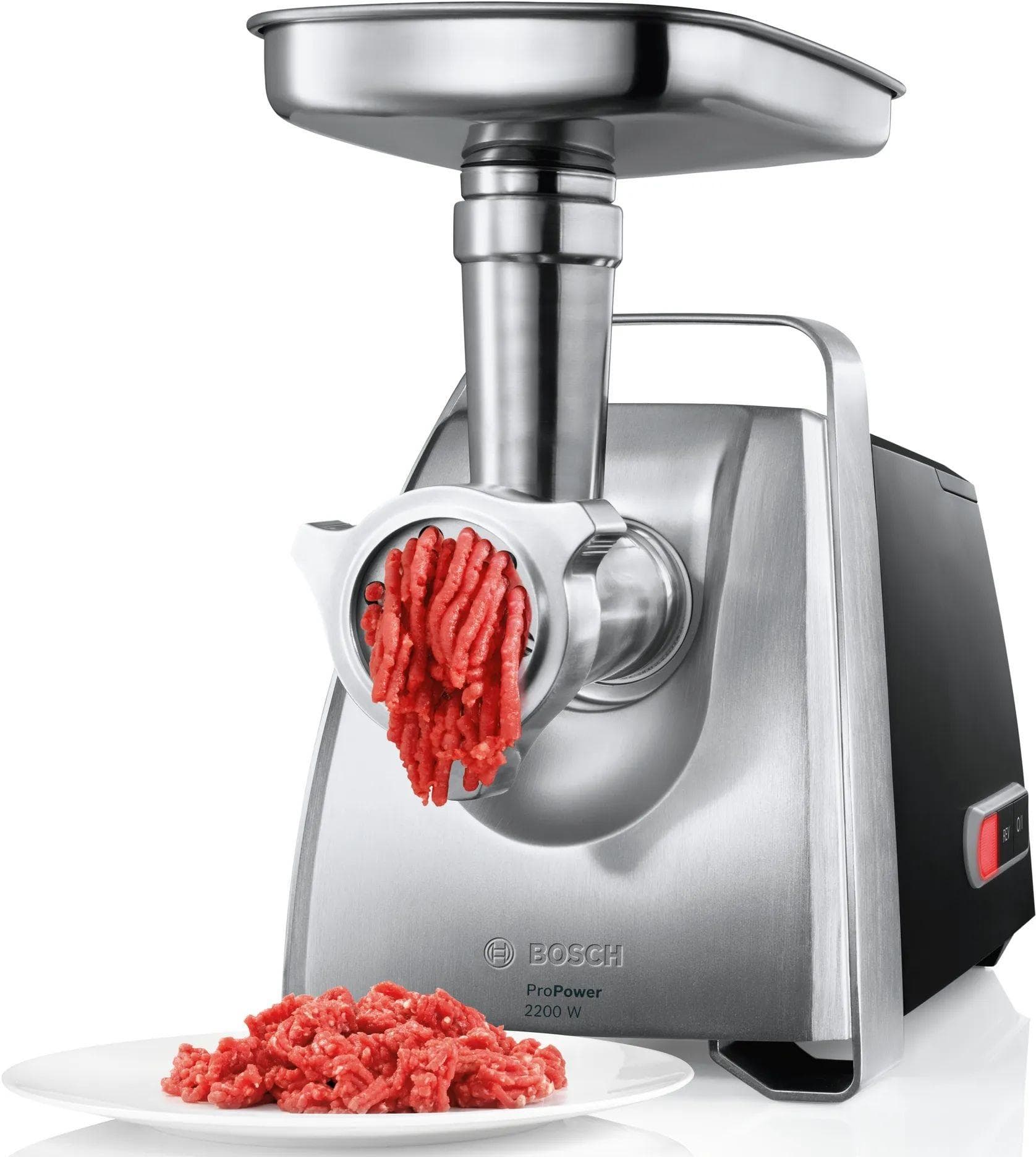 Мясорубка Bosch MFW68660 Stainless Steel/Black