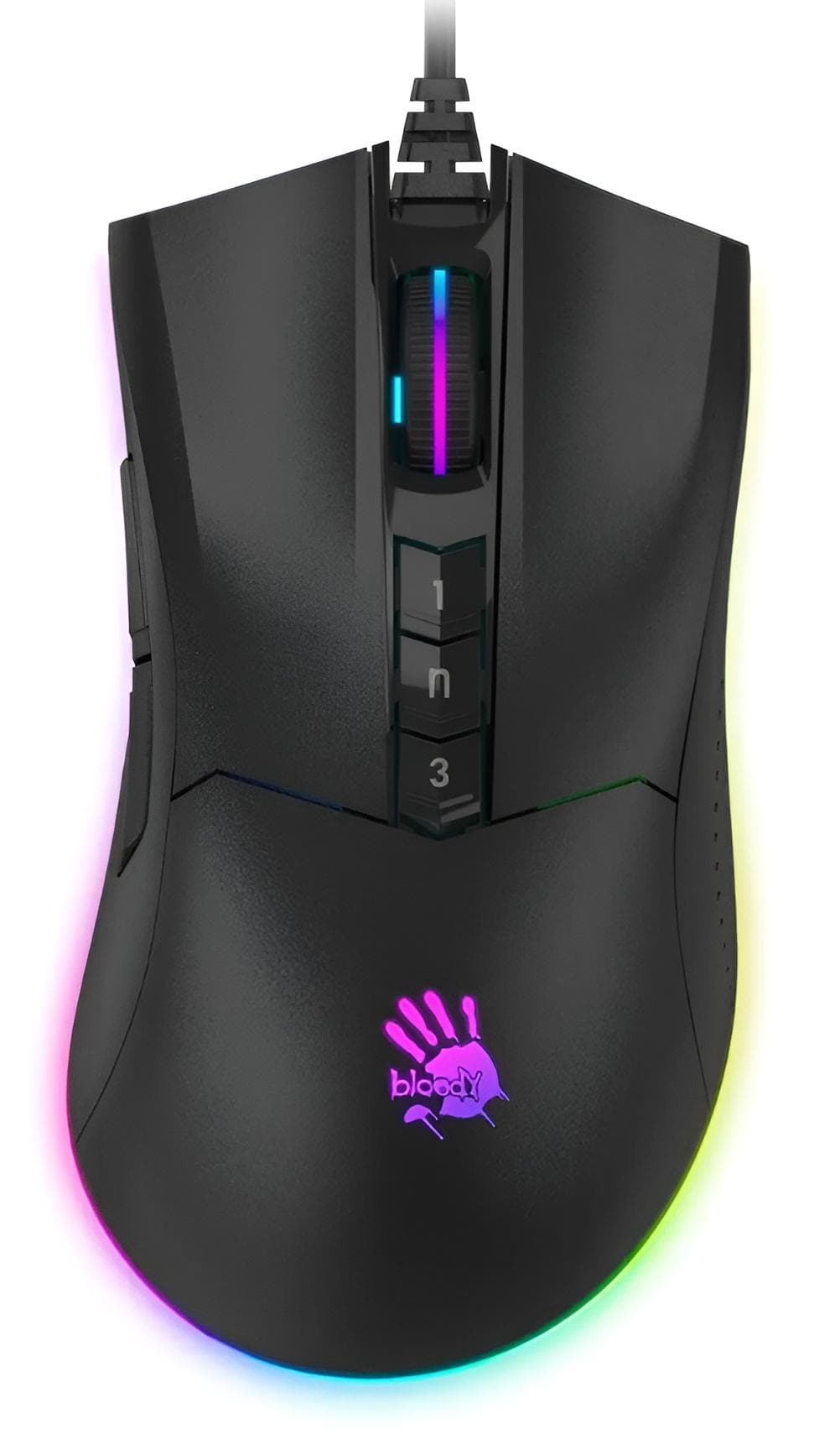Мышь A4Tech Bloody P90s Stone Black/черный