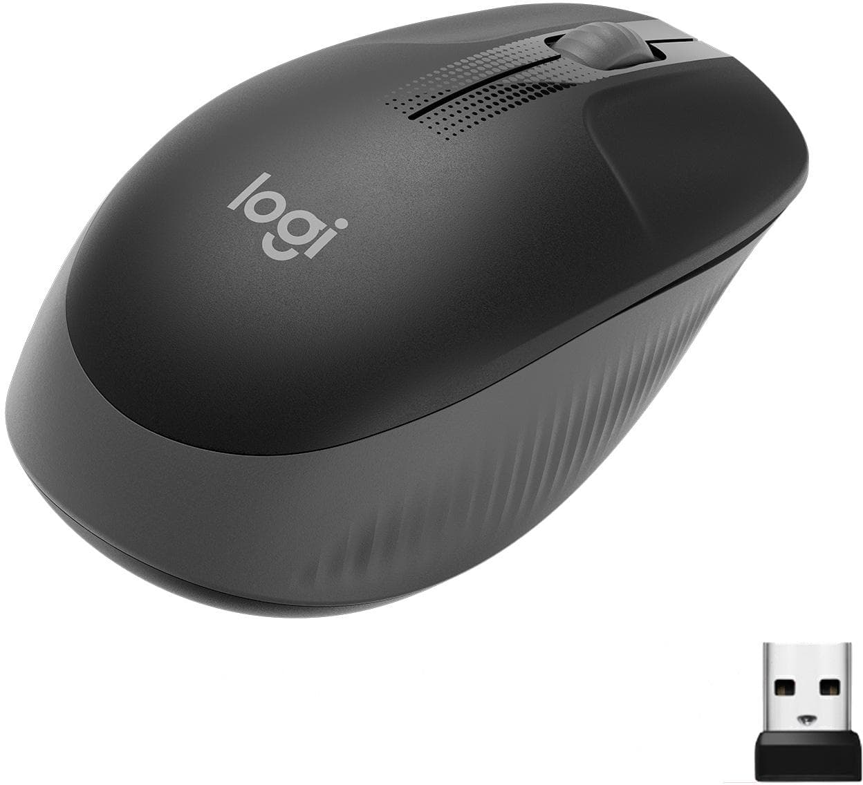 Мышь Logitech M190 Charcoal (910-005905)