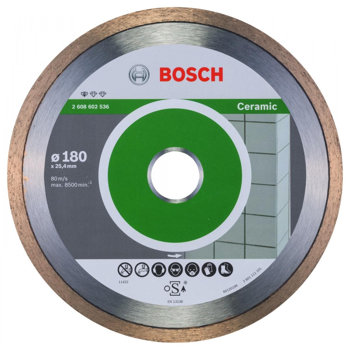 Отрезной диск алмазный Bosch 2608602536 2.608.602.536