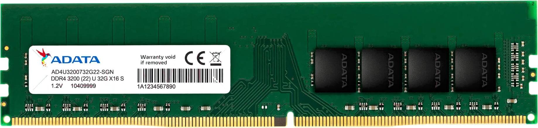 Оперативная память A-Data 8GB DDR4 (AD4U32008G22-SGN)