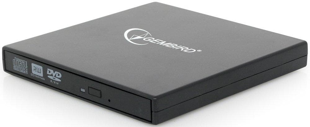 Оптический привод Gembird DVD-USB-02 Black