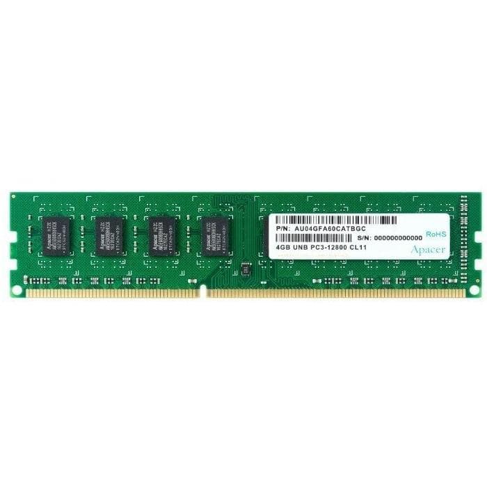 Оперативная память Apacer DDR3-1600 4GB PC-12800 (AU04GFA60CATBGC)