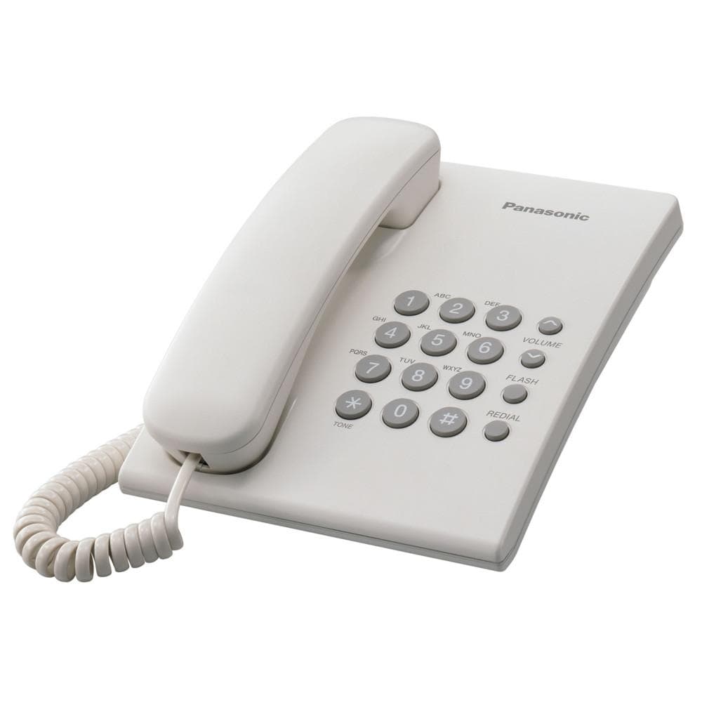 Проводной телефон Panasonic KX-TS2350RUW