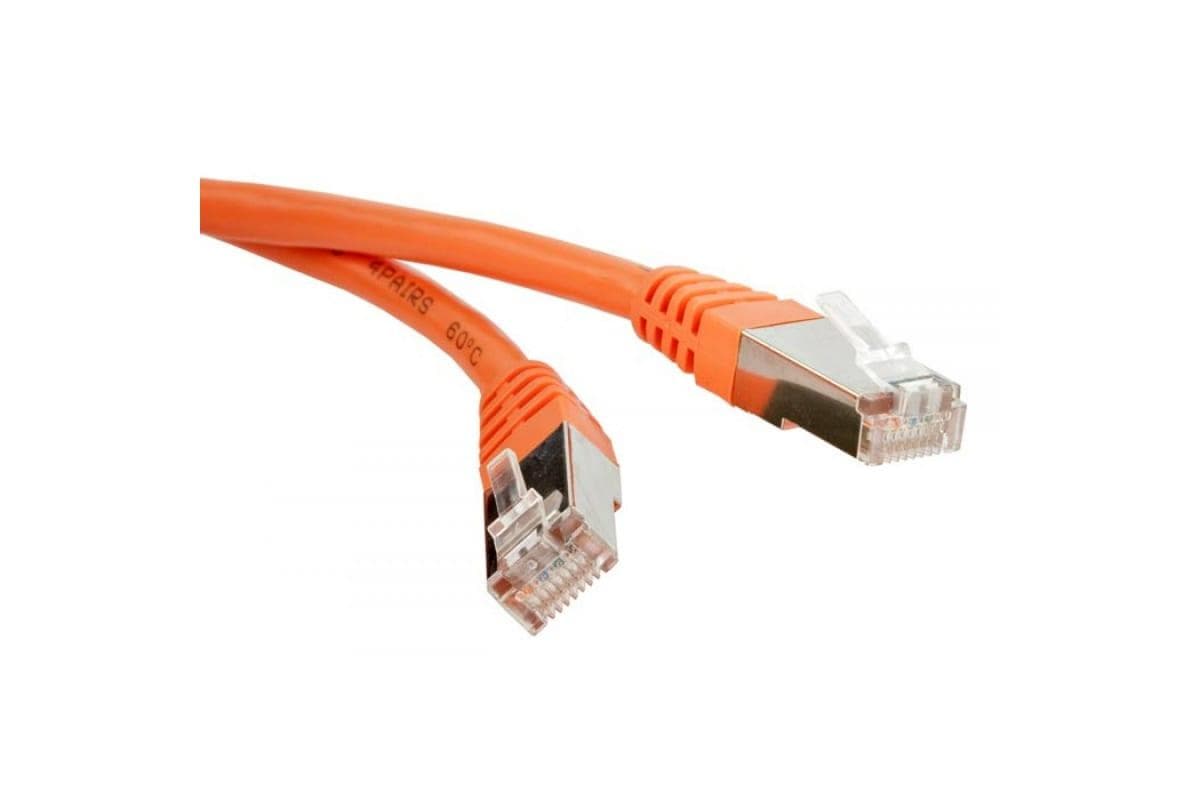 Патч-корд Lanmaster LAN-PC45/S5E-10-OR оранжевый