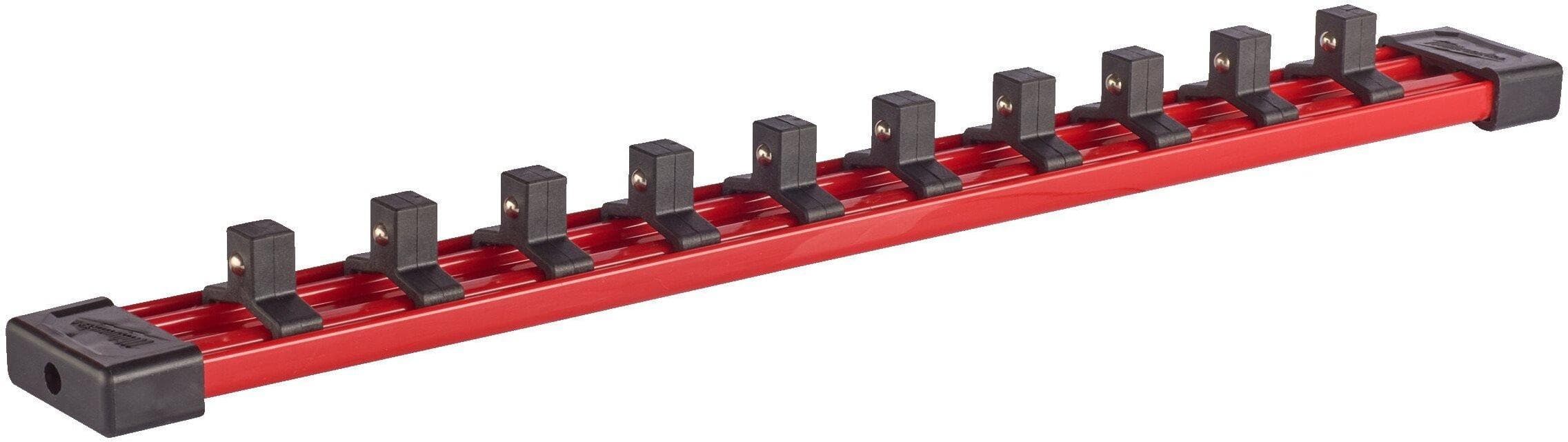 Рейка для головок Milwaukee 3/8" со сменными держателями 350мм (4932480446)
