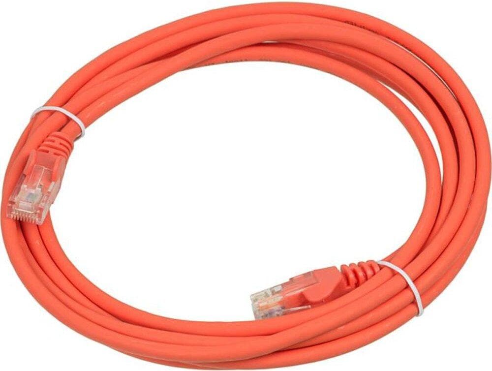 Патч-корд Lanmaster LAN-PC45/U5E-3.0-OR оранжевый