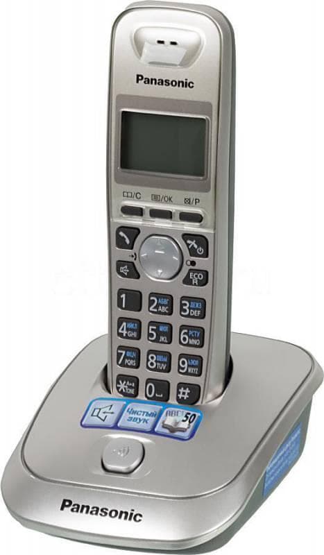 Радиотелефон DECT Panasonic KX-TG2511RUN Silver