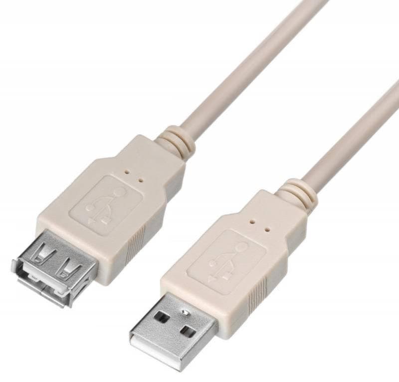 Кабель Buro USB2.0-AM/AF-3 3м