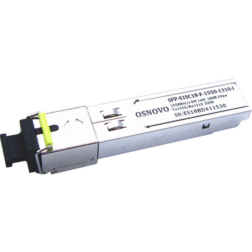 SFP-модуль Osnovo SFP-S1SC18-F-1550-1310-I