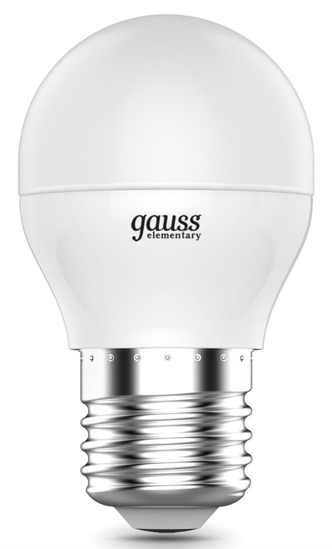 Светодиодная лампа Gauss LED Elementary Globe 8W E27 2700К/3000K 53218