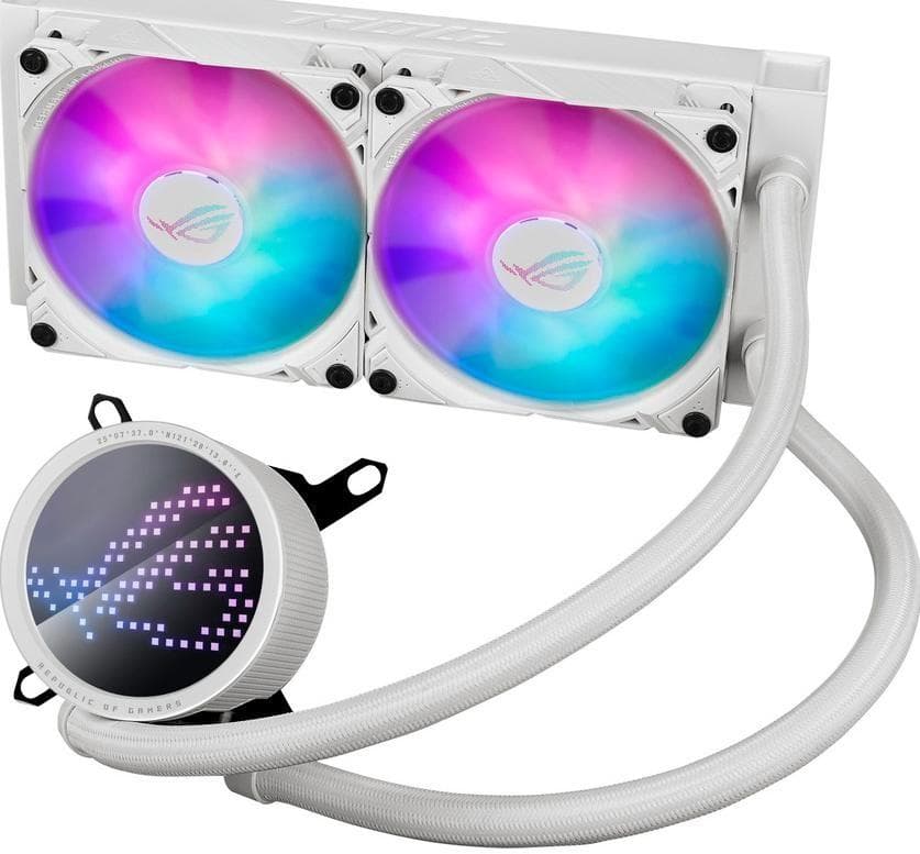 Система жидкостного охлаждения для процессора ASUS ROG RYUO III 240 ARGB White (90RC00J2-M0UAY0)