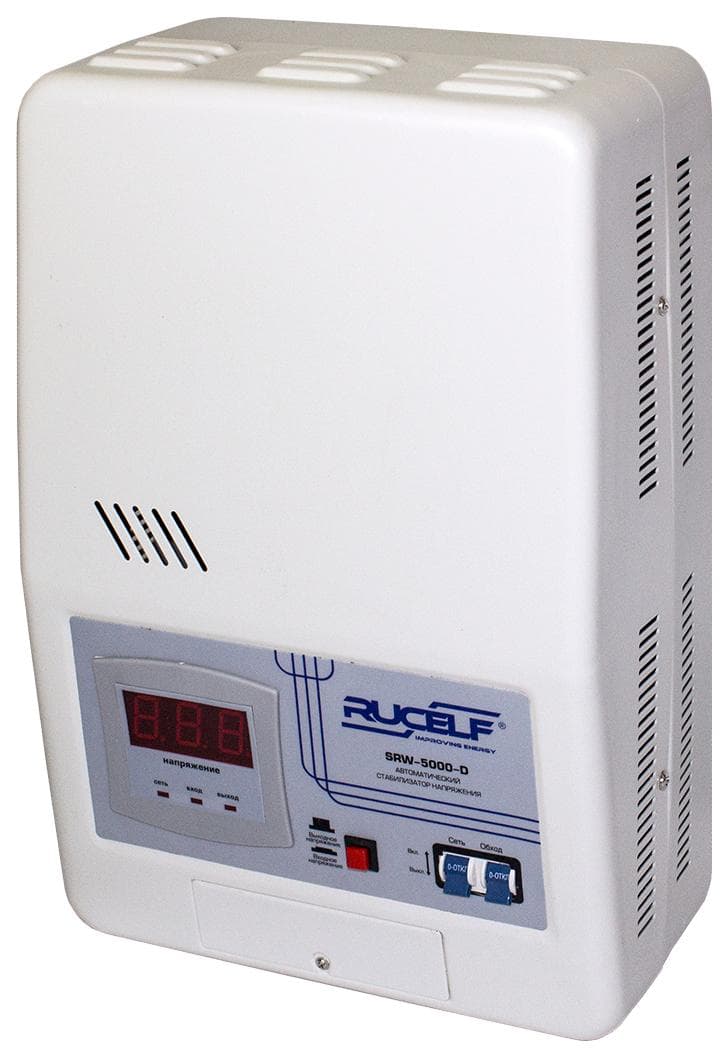 Стабилизатор напряжения Rucelf SRW-5000-D