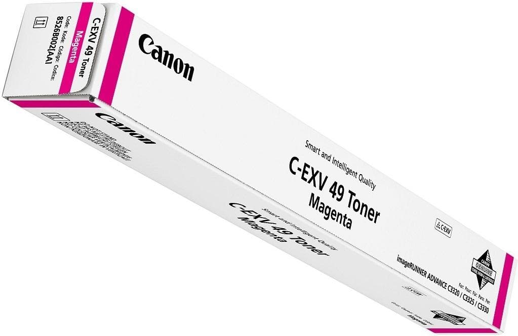 Тонер Canon C-EXV49M пурпурный (826B002)