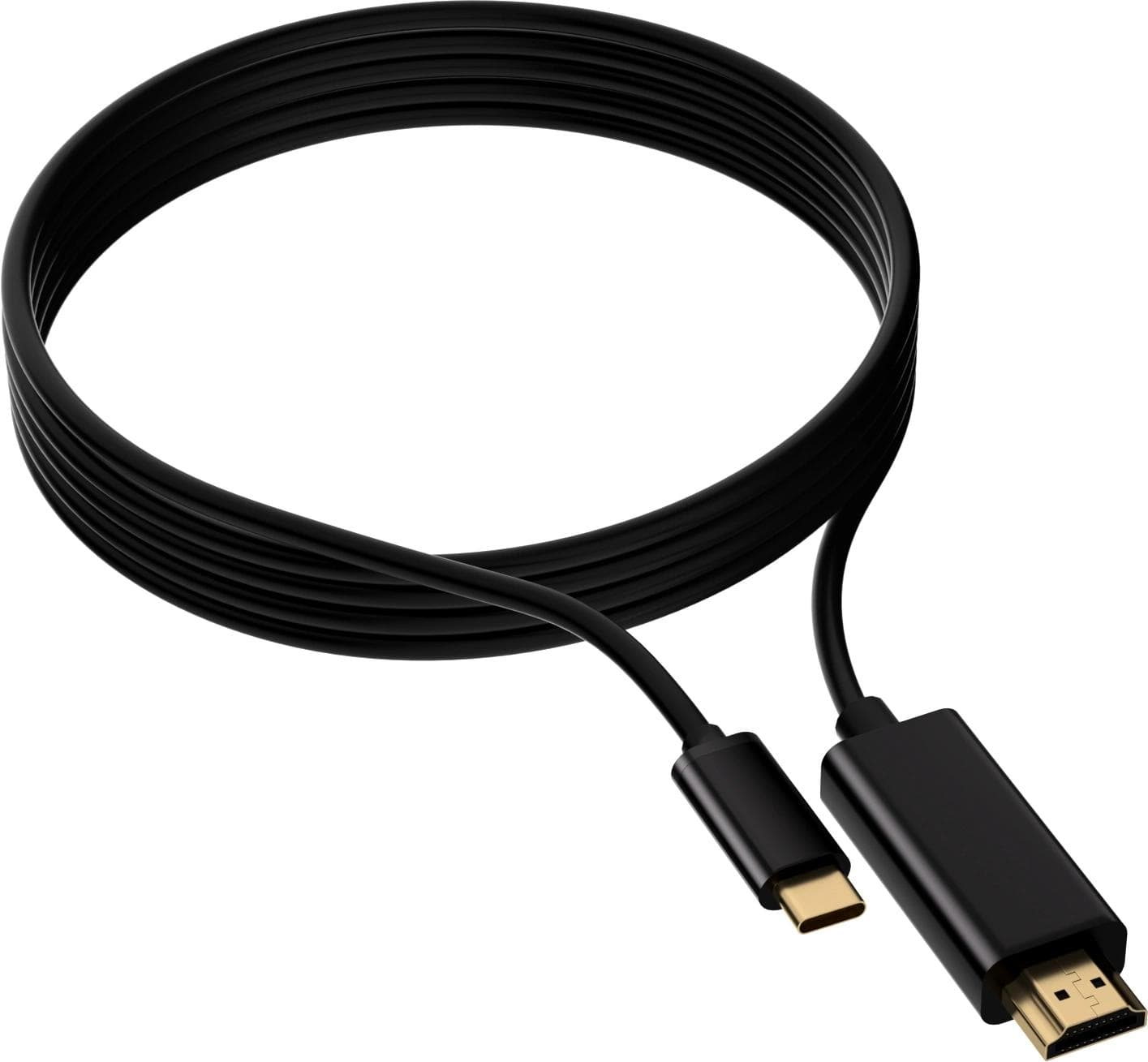 Кабель Buro BU-TYPEC-HDMI-1.5M черный