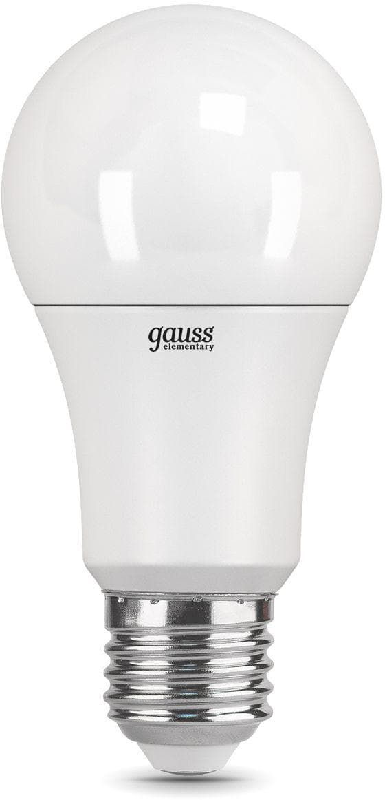 Светодиодная лампа Gauss Elementary 10Вт E27 220B 6500K A60 10шт (23230-10)