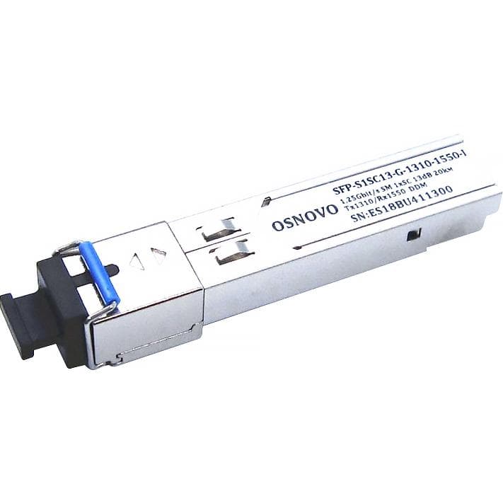 SFP-модуль Osnovo SFP-S1SC13-G-1310-1550-I