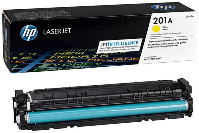 Тонер-картридж HP 201A желтый (CF402A)
