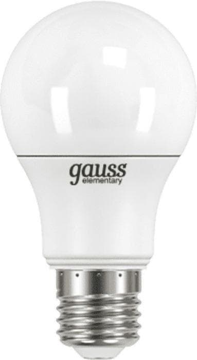 Светодиодная лампа Gauss Elementary 7Вт E27 220B 4100K A60 10шт (23227A-10)