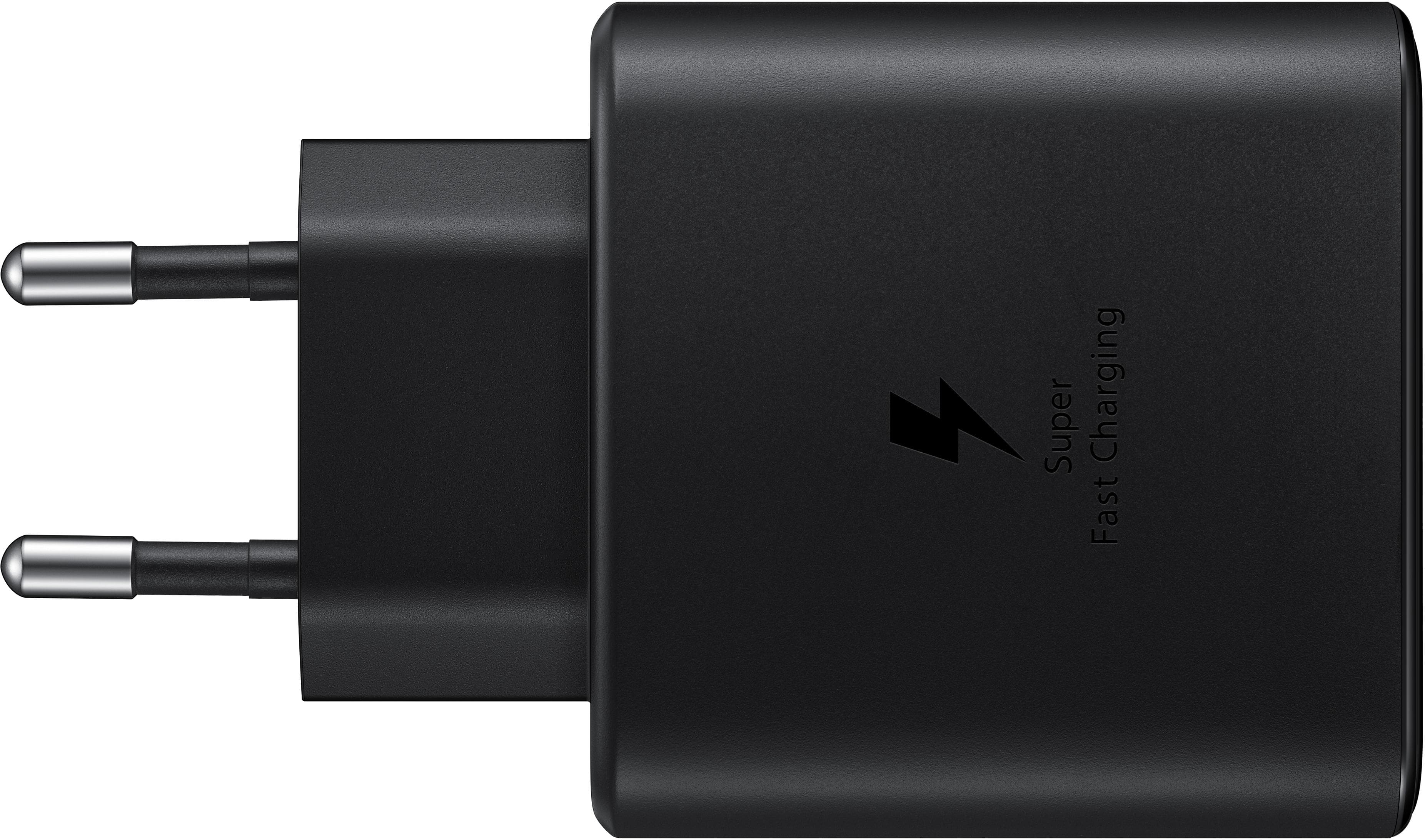 Сетевое зарядное устройство Samsung EP-TA800 черный (EP-TA800NBEGEU)