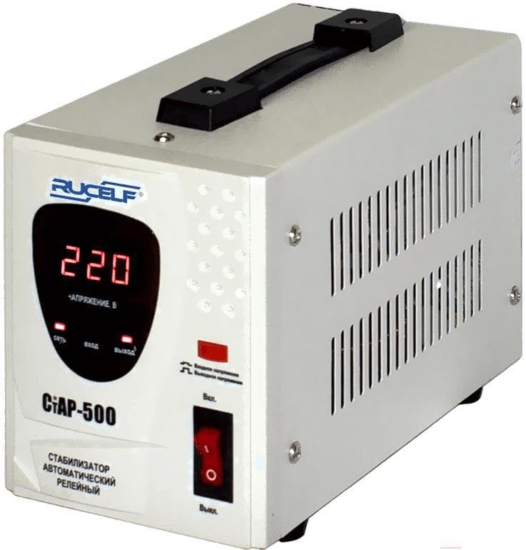 Стабилизатор напряжения Rucelf CTAP-500VA