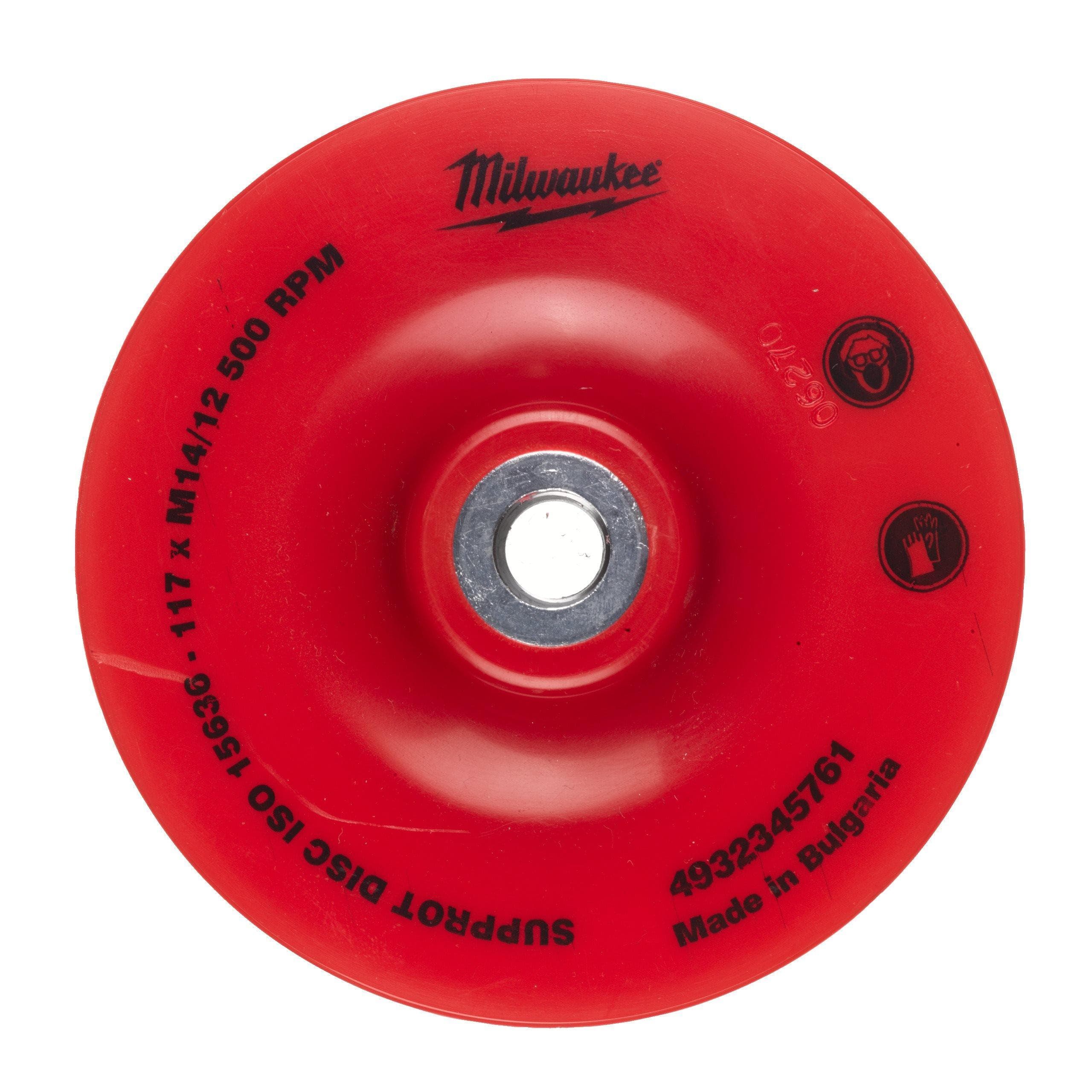 Тарелка опорная Milwaukee 4932345761 125х14.2мм