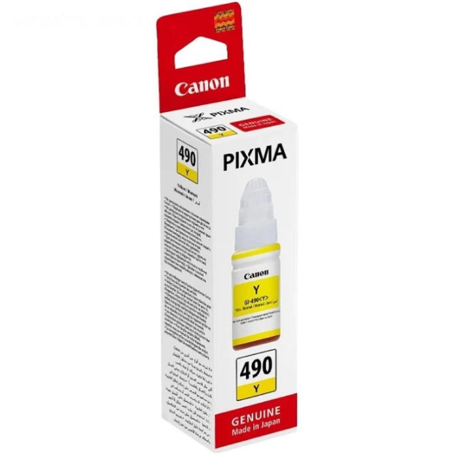 Чернила Canon GI-490Y желтый (0666C001)