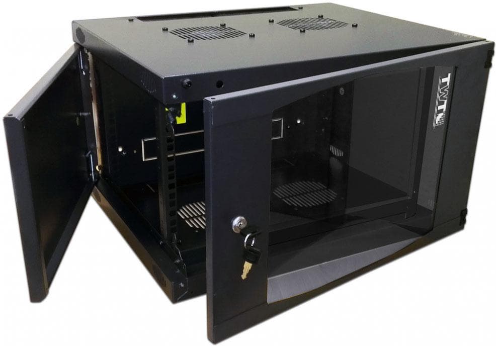 Шкаф телекоммуникационный TWT Next TWT-CBWNG-15U-6X6-BK черный