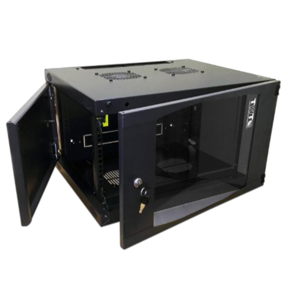 Шкаф телекоммуникационный TWT TWT-CBWNG-6U-6X6-BK черный