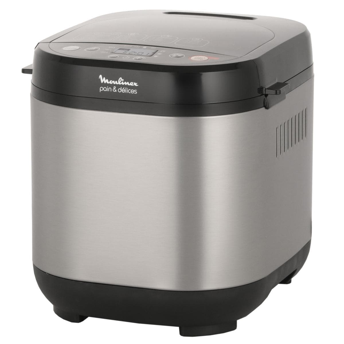 Хлебопечка Moulinex OW240E30 серебристый/черный