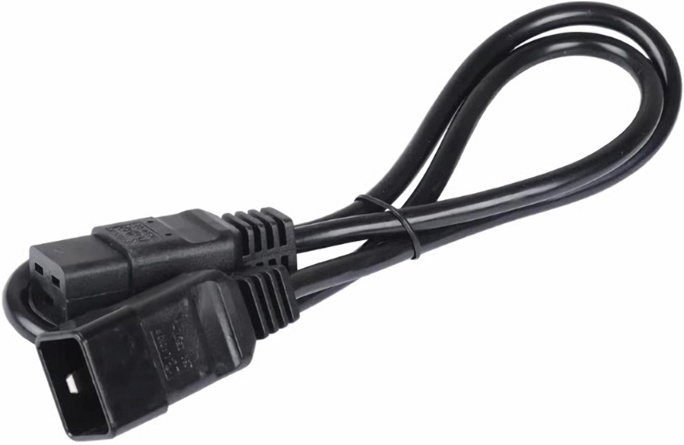 Шнур питания ITK PC-C19C20-2M черный