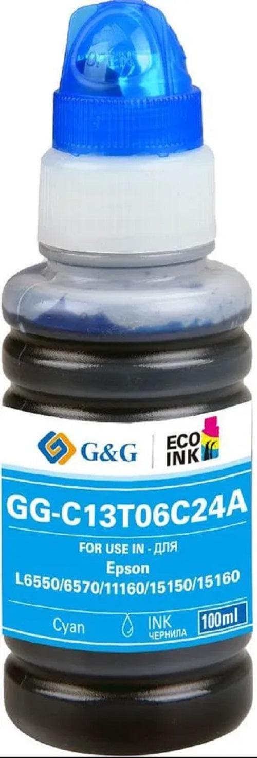Чернила G&G GG-C13T06C24A голубой