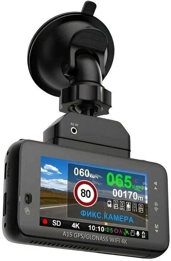 Автомобильный видеорегистратор Sho-Me A15-GPS/GLONASS WI-FI черный