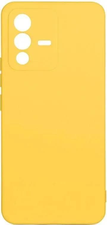 Чехол DF для Vivo V23 желтый (VCASE-07 Yellow)