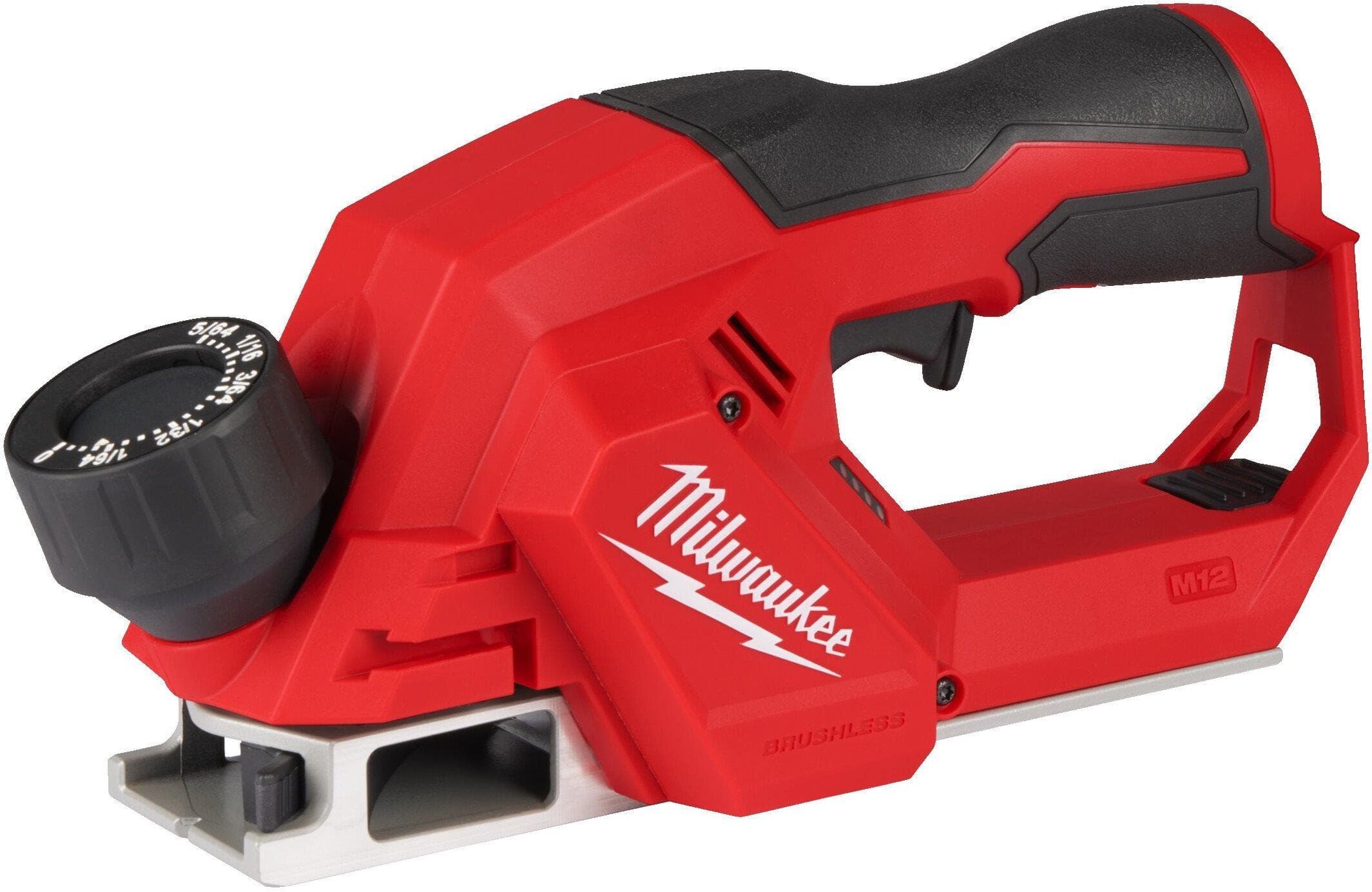 Электрорубанок Milwaukee M12BLP-0X (4933492850)