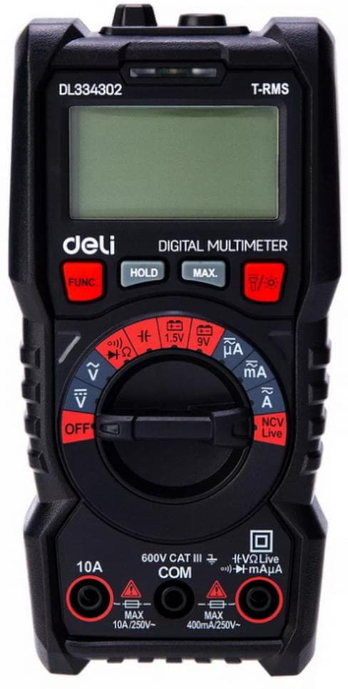 Мультиметр Deli DL334302
