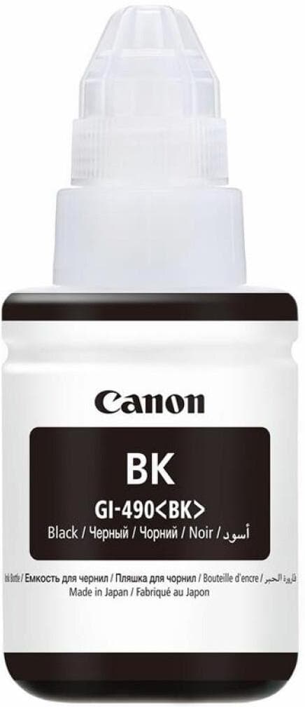 Чернила Canon GI-490BK черный (0663C001)